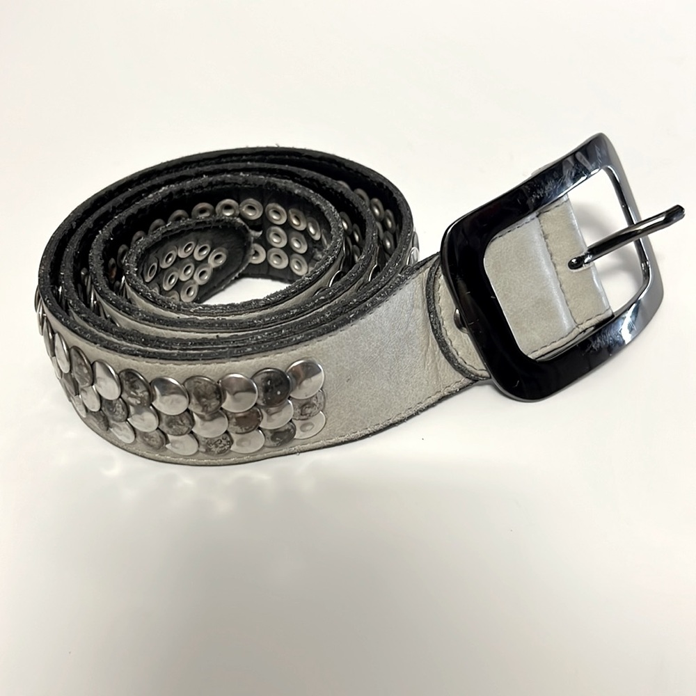 Genuine leather womens belt